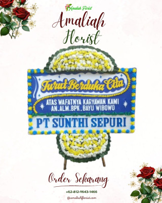 Papan Bunga Duka di Maliku